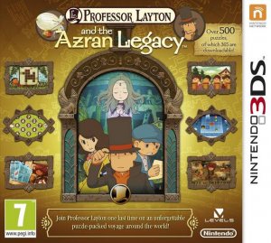 Cover Professor Layton and the Azran Legacy