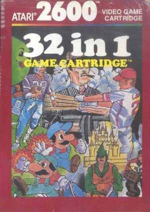Cover 32 in 1 Game Cartridge