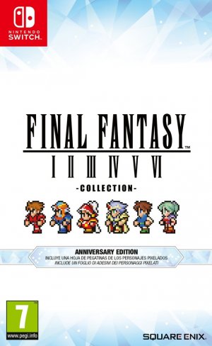 Cover Final Fantasy Pixel Remaster