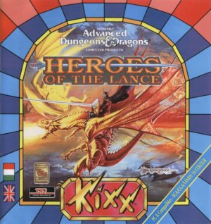 Cover Advanced Dungeons & Dragons: Heroes of the Lance