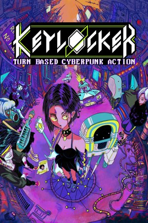 Cover Keylocker | Turn Based Cyberpunk Action